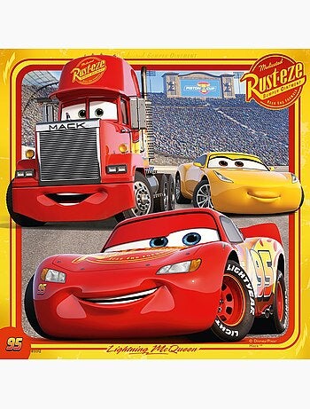 Puzzle cars les légendes de la route 3x49 pcs