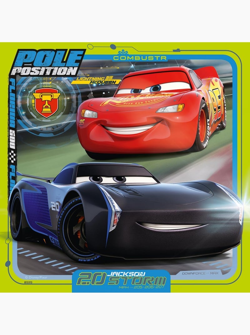 Puzzle cars les légendes de la route 3x49 pcs N/A - Kiabi