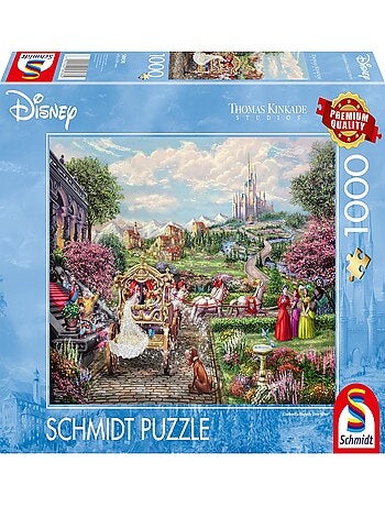 Puzzle Cendrillon conte de fées 1000 pcs