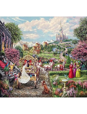 Puzzle Cendrillon conte de fées 1000 pcs