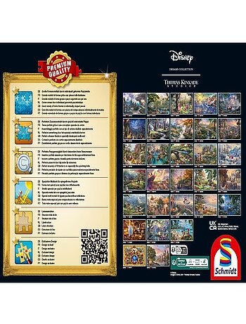 Puzzle Cendrillon conte de fées 1000 pcs