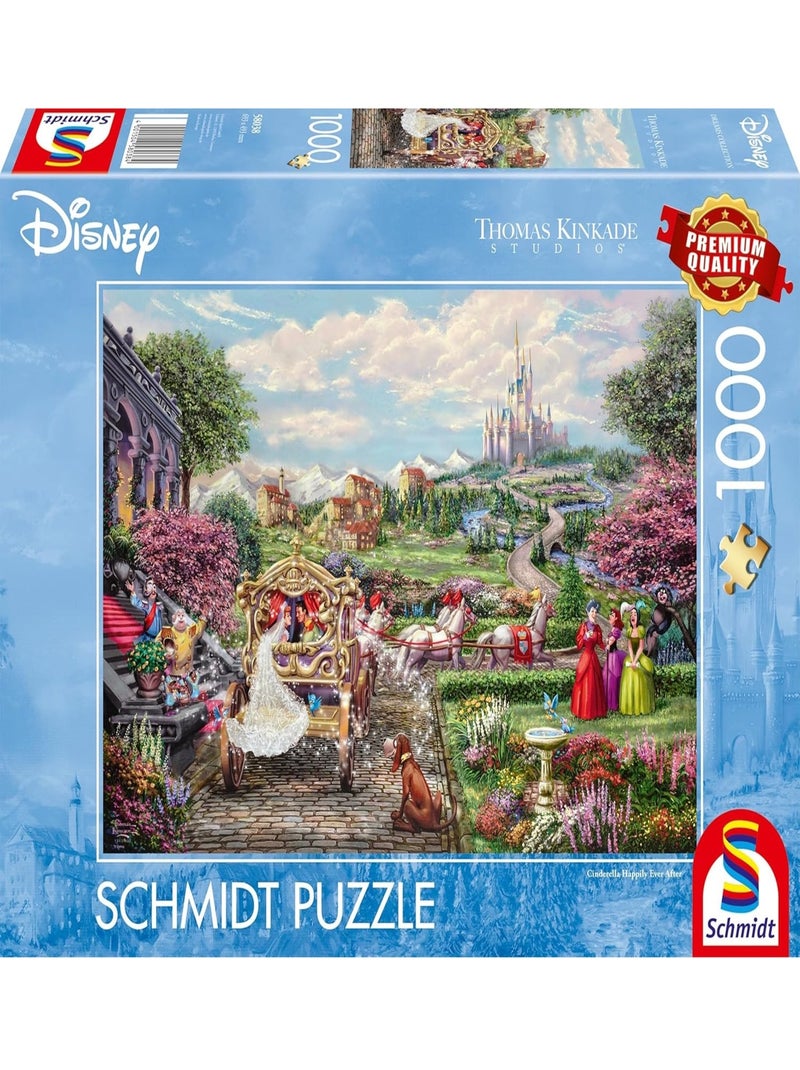 Puzzle Cendrillon conte de fées 1000 pcs N/A - Kiabi