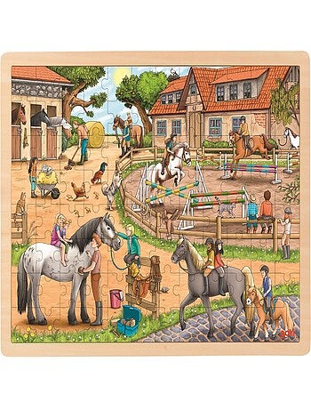 Puzzle Centre équestre