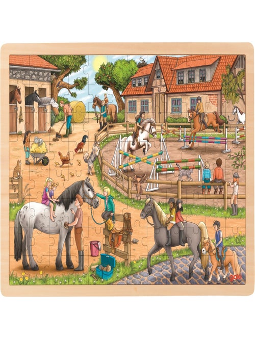 Puzzle Centre équestre - Kiabi