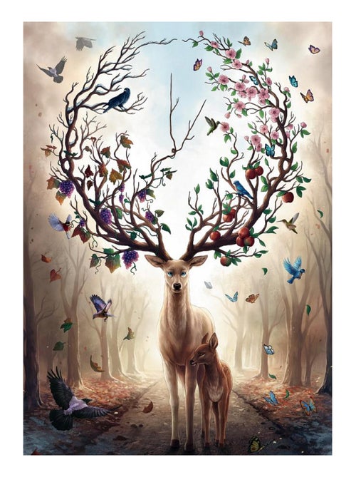 Puzzle Cerf Fantastique - Ravensburger - Kiabi