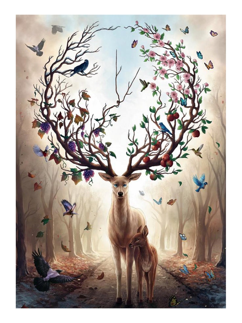 Puzzle Cerf Fantastique - Ravensburger N/A - Kiabi