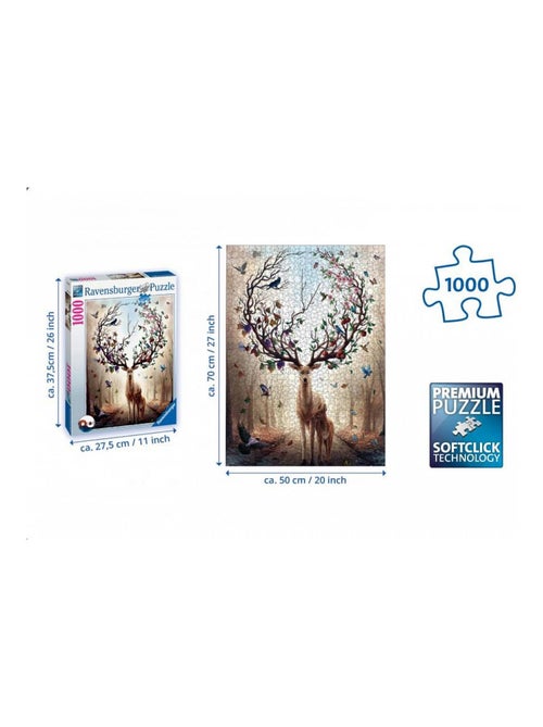 Puzzle Cerf Fantastique - Ravensburger - Kiabi