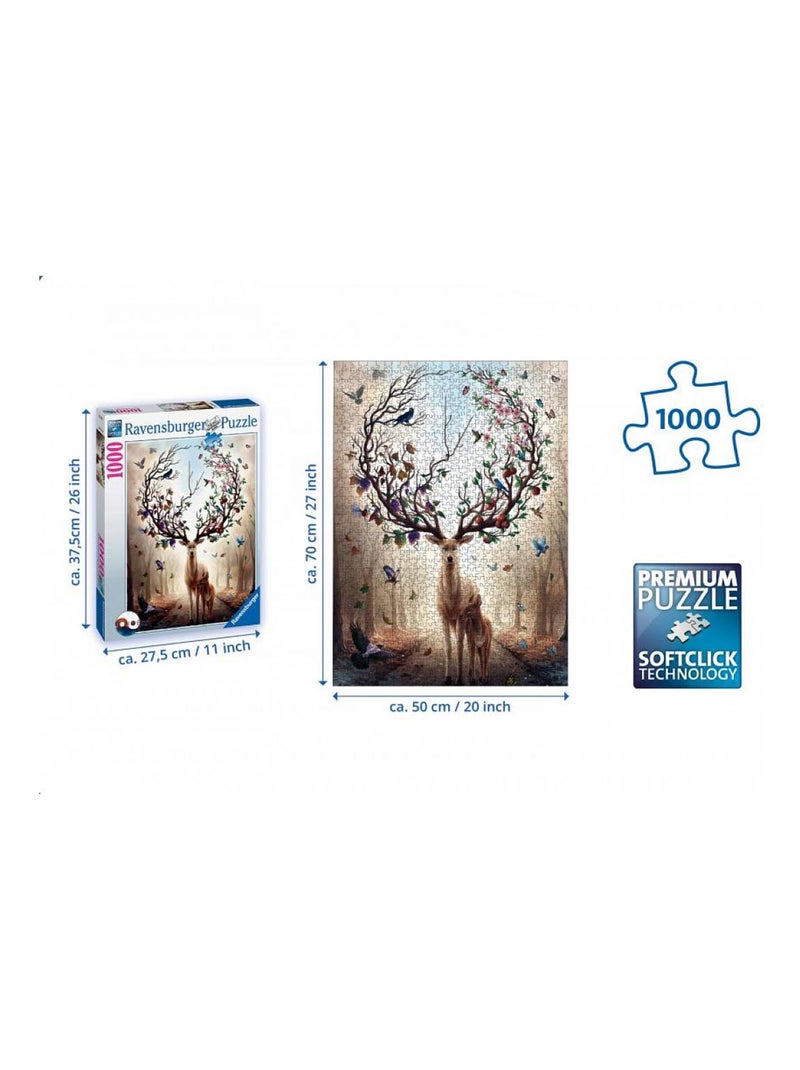 Puzzle Cerf Fantastique - Ravensburger N/A - Kiabi