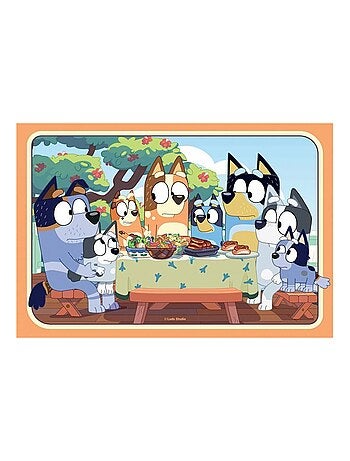 Puzzle C'est parti avec Bluey 2x24 pcs