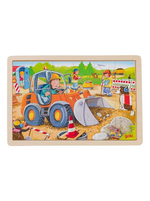 Puzzle chantier 24 pcs - Kiabi