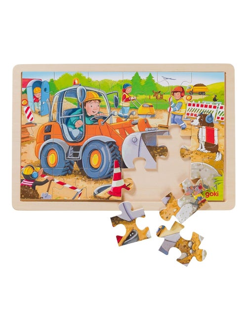 Puzzle chantier 24 pcs - Kiabi