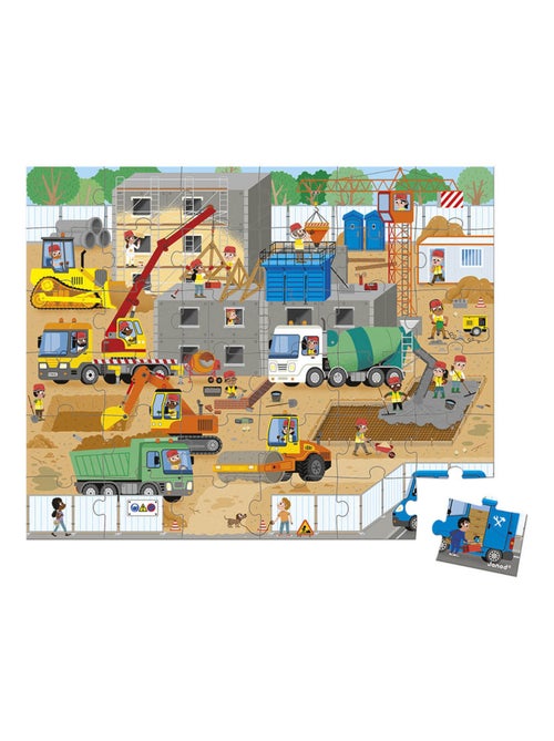 Puzzle Chantier 36 pcs - Kiabi