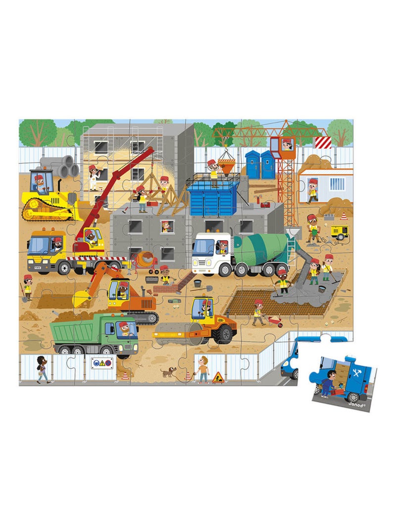 Puzzle Chantier 36 pcs N/A - Kiabi