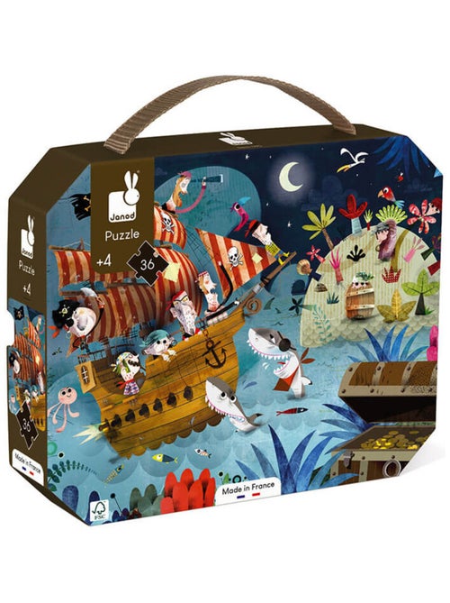 Puzzle Chasse au trésor 36 pcs - Kiabi