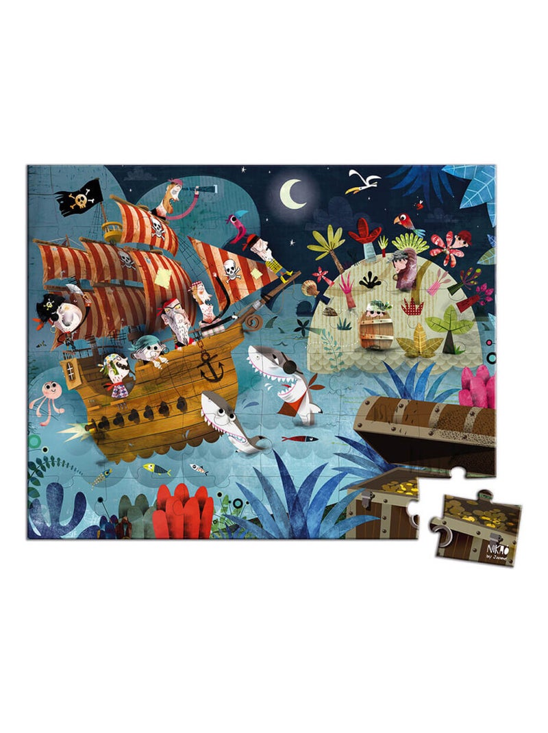Puzzle Chasse au trésor 36 pcs N/A - Kiabi