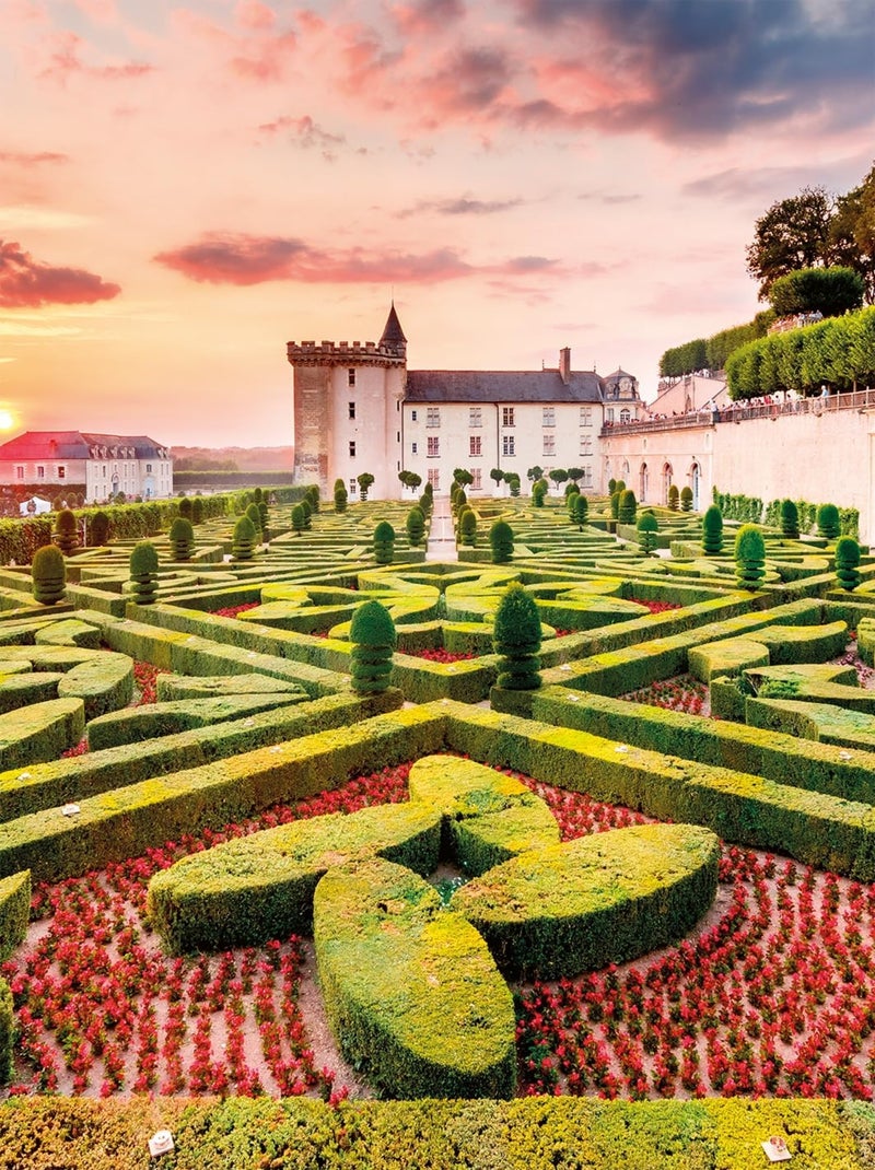 Puzzle Château de Villandry 1000 pcs N/A - Kiabi