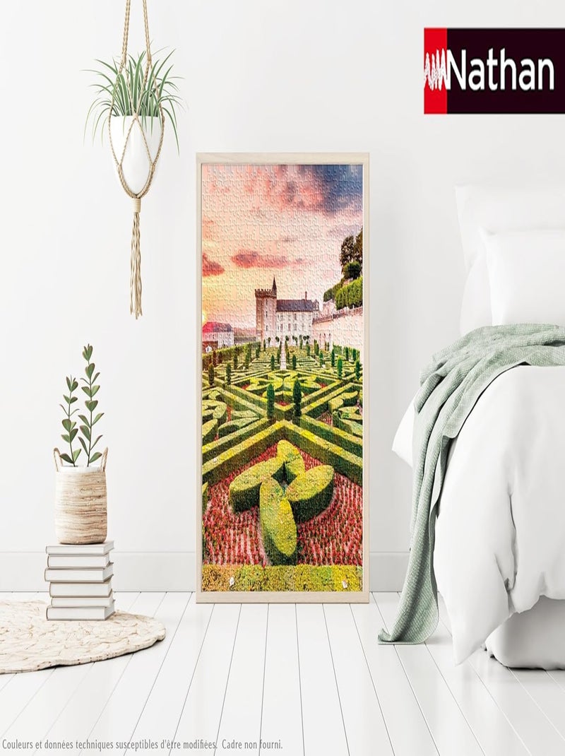 Puzzle Château de Villandry 1000 pcs N/A - Kiabi