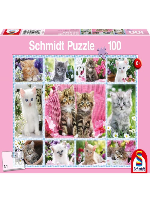 Puzzle Chatons 100 pcs - Kiabi