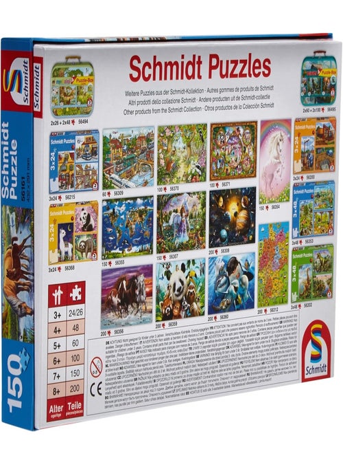 Puzzle Chevaux dans le ruisseau 150 pcs - Kiabi