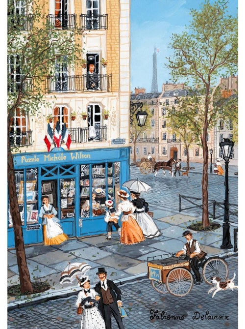 Puzzle Chez Michèle Wilson 100 pcs - Kiabi