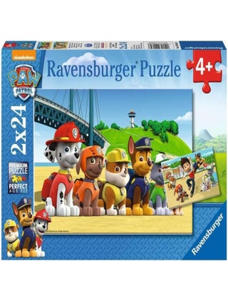 Puzzle Chiens héroïques Pat'Patrouille 2x24 pcs