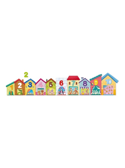 Puzzle chiffres de 1 à 10 - Kiabi
