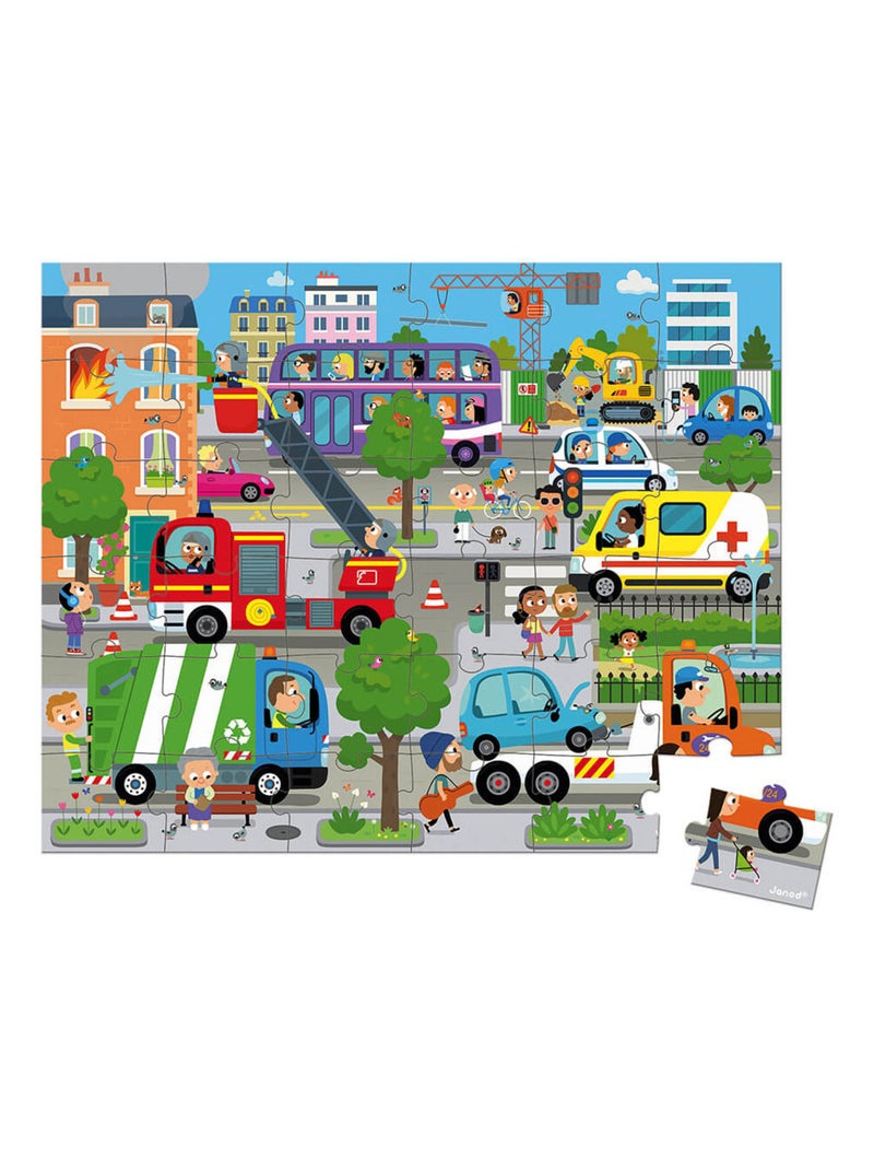 Puzzle City 36 pcs N/A - Kiabi