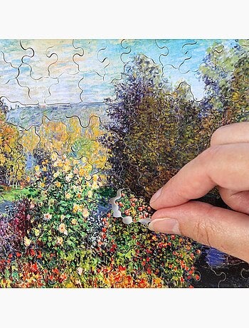 Puzzle Coin de jardin à Montgeron de Monet