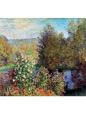 Puzzle Coin de jardin à Montgeron de Monet