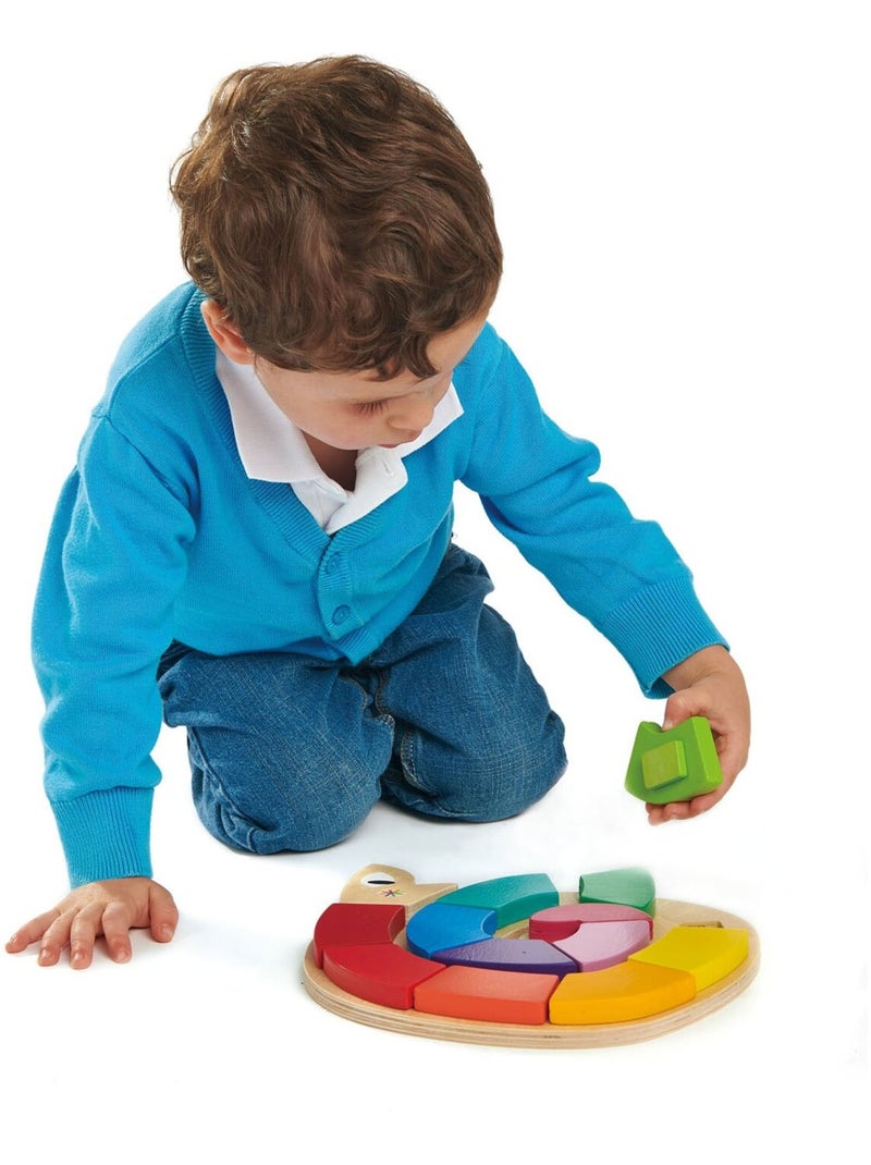 Puzzle Color Me Happy Beige - Kiabi