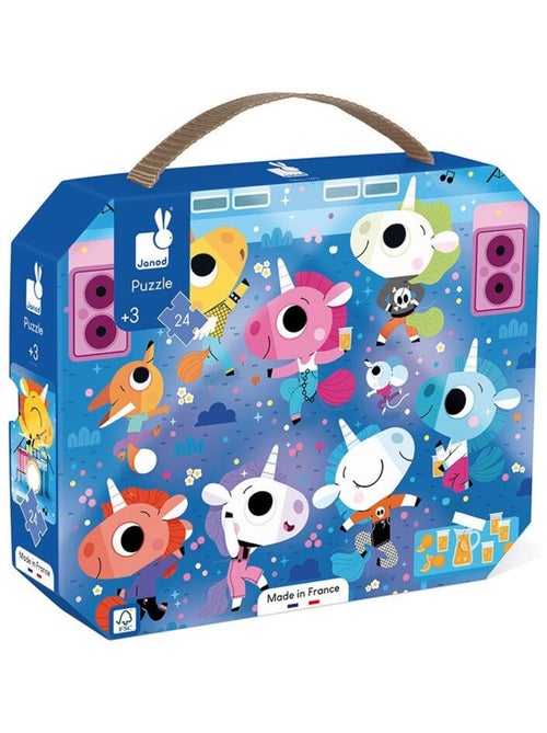 Puzzle Concert Rock Licornes 24 pcs - Kiabi