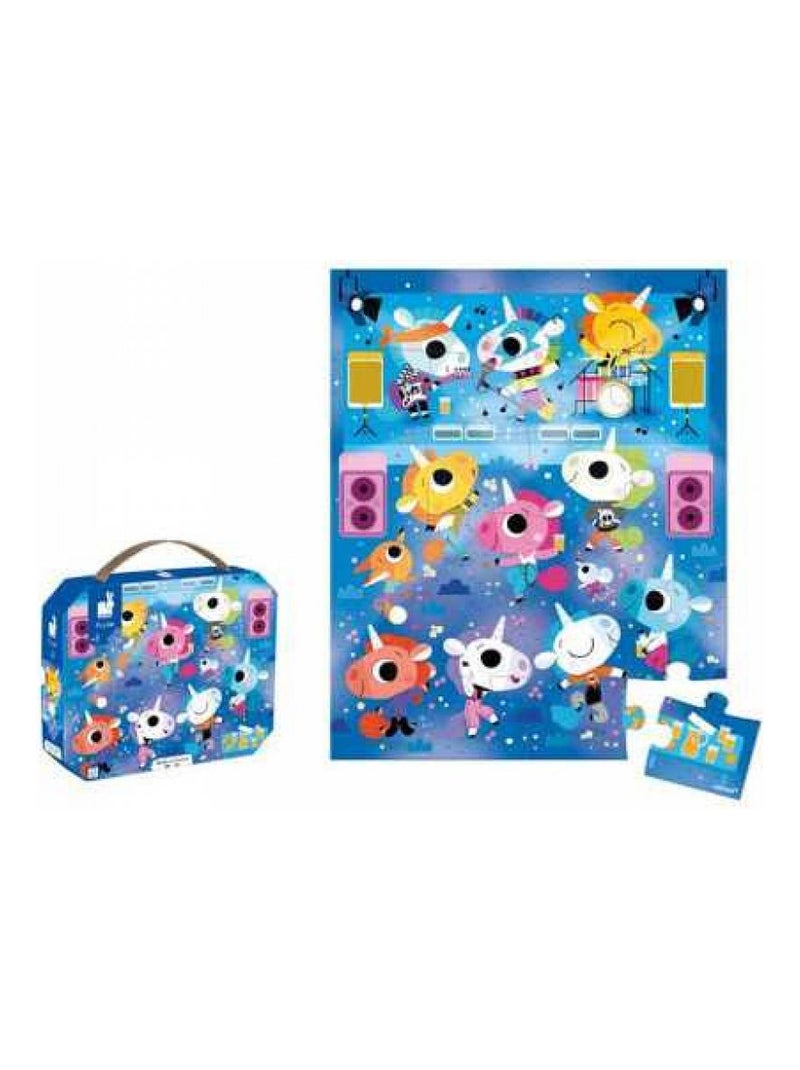 Puzzle Concert Rock Licornes 24 pcs N/A - Kiabi