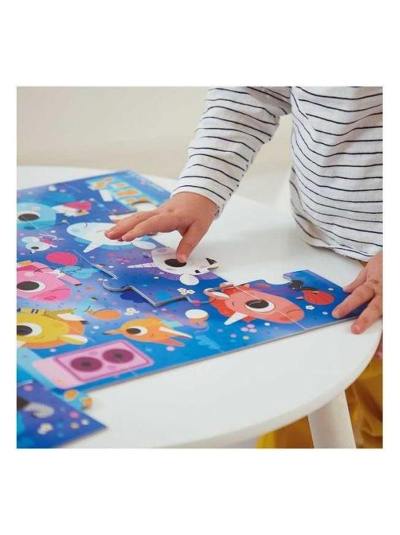 Puzzle Concert Rock Licornes 24 pcs N/A - Kiabi