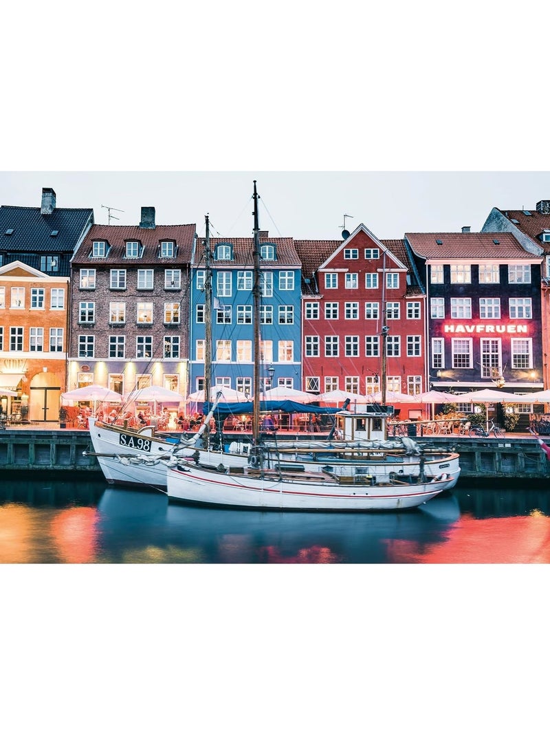 Puzzle Copenhague Danemark 1000 pcs N/A - Kiabi