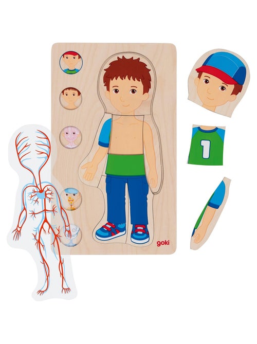 Puzzle corps humain, garçon - Kiabi