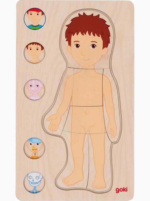 Puzzle corps humain, garçon - Kiabi