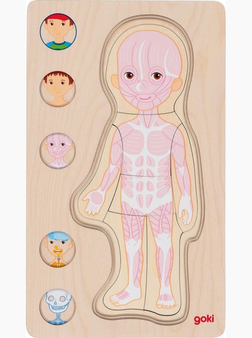 Puzzle corps humain, garçon - Kiabi