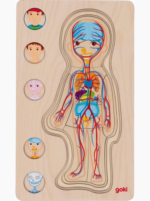 Puzzle corps humain, garçon - Kiabi