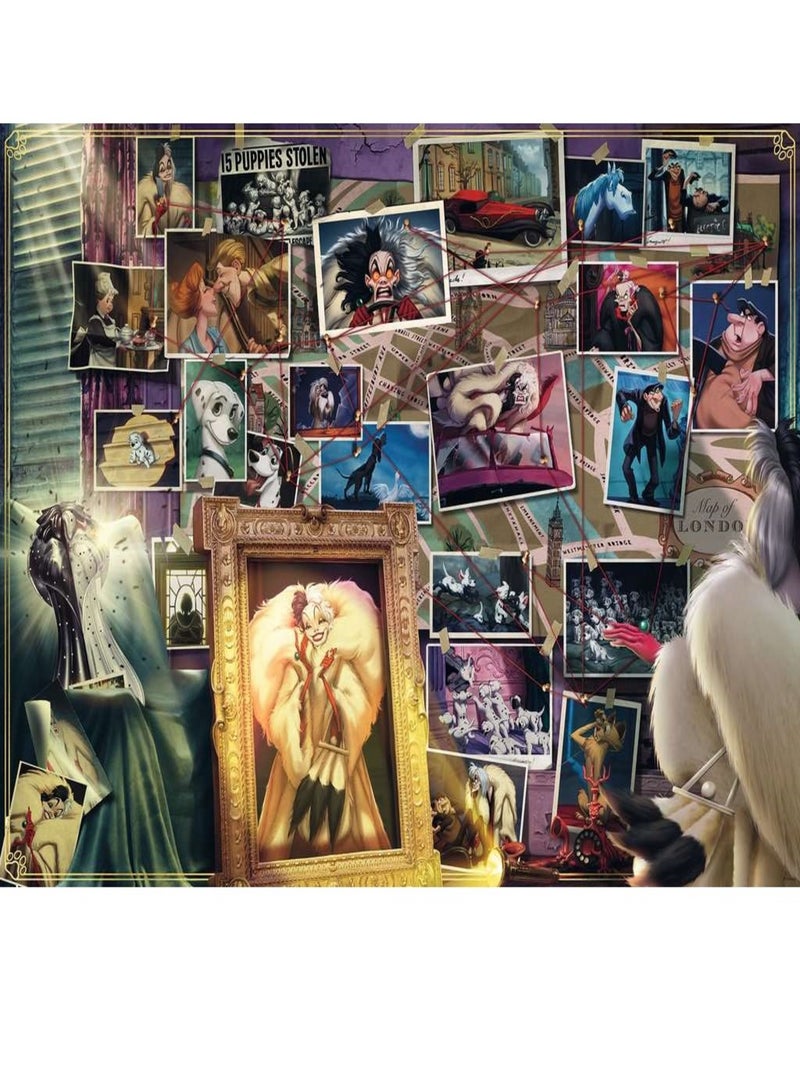 Puzzle Cruella d'Enfer 1000 pièces N/A - Kiabi