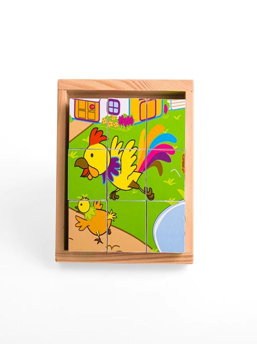 Puzzle cube Animaux - Kiabi