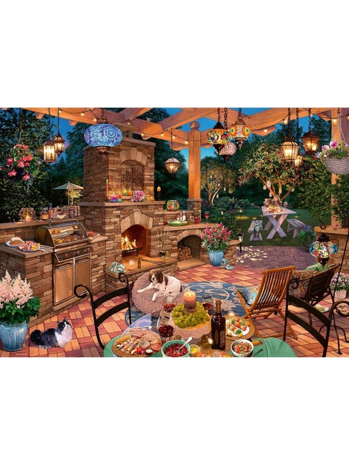 Puzzle Cuisine d'extérieur 1000 pcs - Kiabi