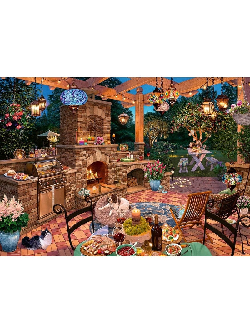 Puzzle Cuisine d'extérieur 1000 pcs N/A - Kiabi