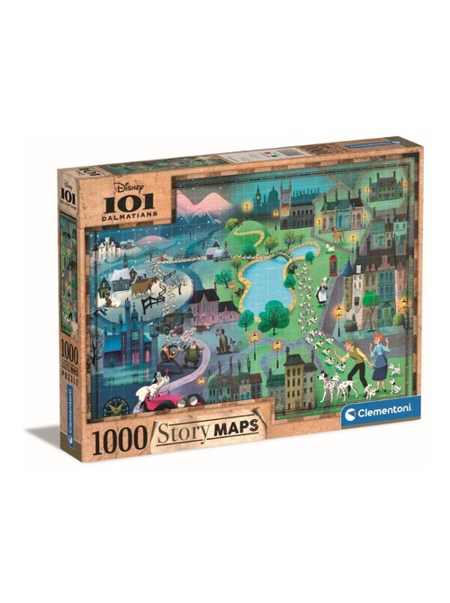 Puzzle Dalmatiens 1000 Pièces - Clementoni - Kiabi