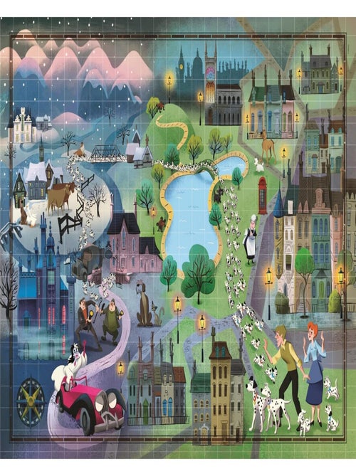 Puzzle Dalmatiens 1000 Pièces - Clementoni - Kiabi