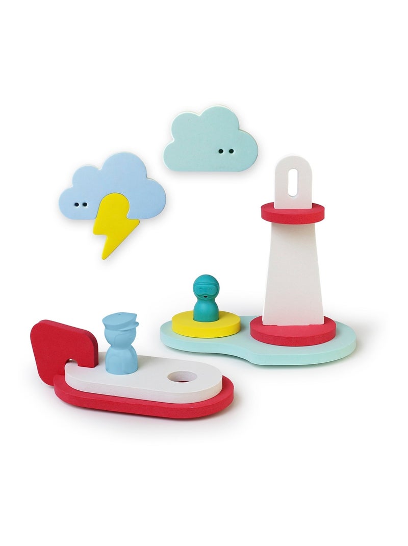 Puzzle de bain - A la rescousse Bleu - Kiabi