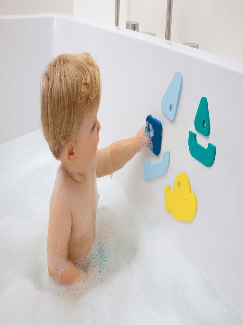 Puzzle de bain - Bateaux Bleu - Kiabi