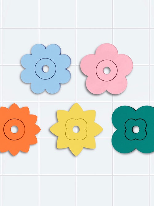 Puzzle de bain - Fleurs - Kiabi
