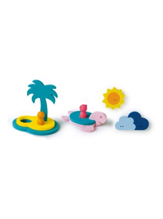 Puzzle de bain - L'île aux trésors