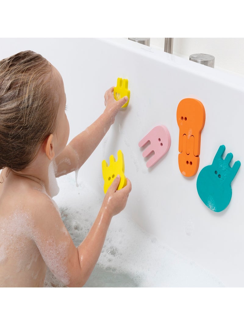 Puzzle de bain - Méduses Bleu - Kiabi