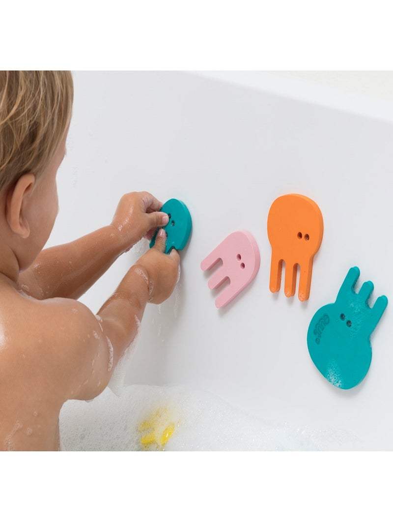 Puzzle de bain - Méduses Bleu - Kiabi